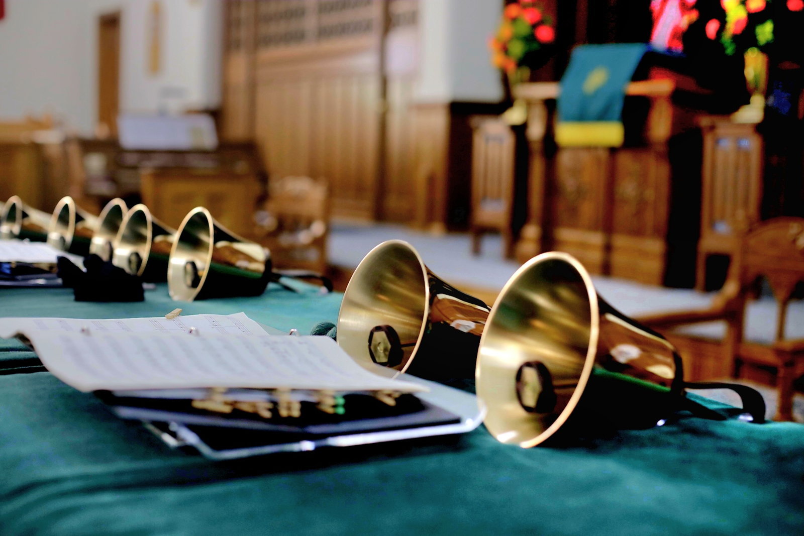 Fellowship inside Stewartstown Presbyterian Church